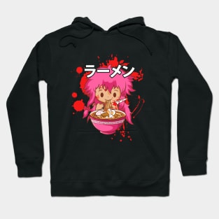 Future Diary Anime Ramen Mukbang T-shirt Hoodie